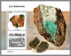 DJIBOUTI 2022 MNH Minerals Mineralien Mineraux S/S I - IMPERFORATED - DHQ2312 - Minéraux