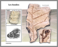 DJIBOUTI 2022 MNH Fossils Fossilien Fossiles S/S II - IMPERFORATED - DHQ2312 - Fossils