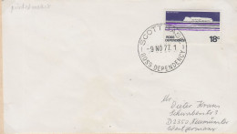 Ross Dependency   Ca Scott Base 9 NO 1977 (XX160) - Storia Postale