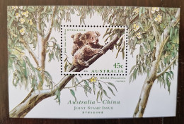 AUSTRALIE Koalas, Koala, Marsupiaux.Chine émission Commune. Yvert BF 28  ** MNH - Sonstige & Ohne Zuordnung