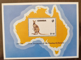 GAMBIE Kangourou, Kangourous, Marsupiaux. Yvert BF 48 ** MNH - Other & Unclassified