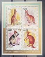 NIUE Kangourou, Kangourous, Marsupiaux, Wallaby. Yvert BF 75 ** MNH - Otros & Sin Clasificación