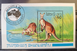 LAOS Kangourou, Kangourous, Marsupiaux. Yvert BF 83 ** MNH - Andere & Zonder Classificatie