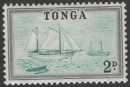 Tonga. 1953 Definitives. 2d MH. SG 103 - Tonga (...-1970)