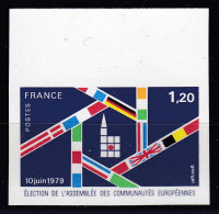 FRANCE : 1979 - EUROPEENNES N° 2050 NON DENTELE NEUF ** LUXE SANS CHARNIERE - 1971-1980