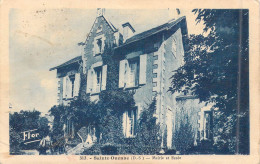 FRANCE - 79 - Sainte-Ouenne - Mairie Et Ecole - Carte Postale Ancienne - Sonstige & Ohne Zuordnung