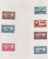 Lot 7 Timbres Neuf * - Romamia Posta Aeriana - Unused Stamps
