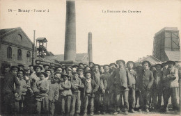 Bruay * Fosse N°4 * La Remonte Des Ouvriers * Thème Mine Mines Mineurs Puits - Other & Unclassified