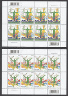 Greece 2016 Olympic Games In Rio, Brazil 8 Sets In Sheets MNH - Neufs