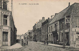 Carvin * La Rue De Lille * Epicerie Vins En Gros Grains Graines HERAULT PENIN * Enfants Villageois - Sonstige & Ohne Zuordnung