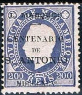 Lourenço Marques, 1895, # 21 Dent. 12 1/2, MH - Lourenco Marques