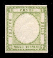 Antichi Stati Italiani - Napoli - Province Napoletane - 1861 - Senza Effigie - Mezzo Tornese (17ala) - Gomma Integra - Other & Unclassified