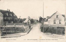 Les Attaques * La Rivière De Calais à St Omer * La Boulangerie Du Village * Villageois - Sonstige & Ohne Zuordnung