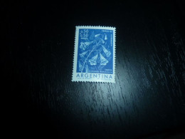 Republica Argentina - Acaranda Mimosifolia - 0.50+0.50 Pesos - Yt 629 - Bleu - Neuf - Année 1960 - - Nuevos