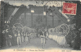 34-PEZENAS- DANSE DES TREILLES - Pezenas