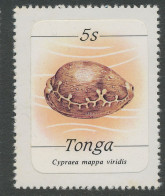 TONGA 1984 Meerestiere Auf Selbstklebender Papierfolie 5S, 6S U. 9S Postfrisch - Tonga (1970-...)