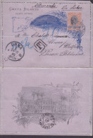 Postal Stationery Ganzsache Carta Bilhete Carte Lettre CASA Da MOEDA, RIO DE JANEIRO 1898 UNNA Germany T-Cds. TAXE - Entiers Postaux