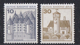 Berlin 1987 - Rollenmarken Mi.Nr. 532 AII + 534 AII - Postfrisch MNH - Letterset - Rolstempels