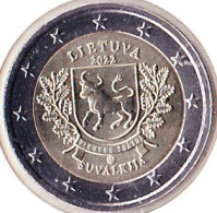 2 Euros Commémoratif Lituanie 2022 - Lithuania