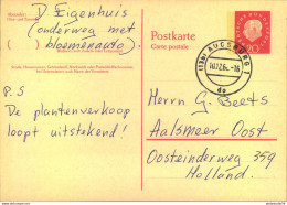1960, 10 Und 20 Pfg. Heuss Medaillon Doppelkarten Mit Schmalem Lumogezudruck, Gebraucht - Andere & Zonder Classificatie