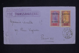 NIGER - Enveloppe De Tillabery Pour Paris En 1935 Par Voie Trans Saharienne - L 142674 - Storia Postale