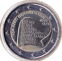 2 Euros Commémoratif Estonie 2022 - Estland