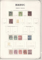 Maroc - Collection Vendue Page Par Page - Neuf * Avec Charnière / Oblitérés - B/TB - Oblitérés