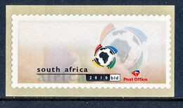 SOUTH AFRICA 2010 - FIFA World Cup Soccer 2010 - Virtual Stamp - ATM - Football, Futbol - 2010 – Südafrika