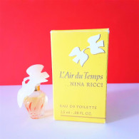 Miniatures De Parfum  L'AIR DU TEMPS De NINA RICCI  2 Colombes  EDT  2.5  Ml + Boite - Miniatures Femmes (avec Boite)