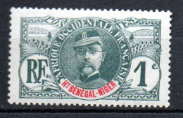 Col33 Colonie Haut Sénégal & Niger N° 1 Neuf X MH Cote : 2,00€ - Nuevos