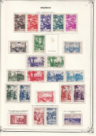 Maroc - Collection Vendue Page Par Page - Neuf * Avec Charnière / Oblitérés - B/TB - Unused Stamps