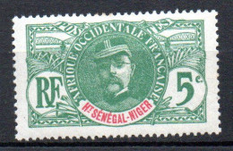 Col33 Colonie Haut Sénégal & Niger N° 4 Neuf X MH Cote : 9,00€ - Unused Stamps