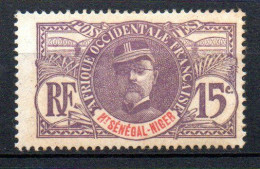 Col33 Colonie Haut Sénégal & Niger N° 6 Neuf X MH Cote : 7,00€ - Unused Stamps