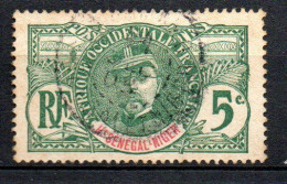 Col33 Colonie Haut Sénégal & Niger N° 4 Oblitéré Cote : 4,00€ - Used Stamps