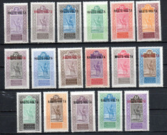 Col33 Colonie Haute Volta N° 1 à 17 Neuf X MH Cote : 32,00€ - Unused Stamps