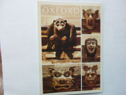 OXFORD - New College Gargoyles - Oxford