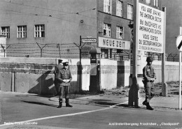 ¤¤  -   ALLEMAGNE  -   BERLIN  -  Freidrichstrabe  -  Ausländerübergang Friedrichstr, Checkpoint      -   ¤¤ - Berlin Wall