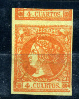 España Nº 52 (*). Año 1860/61 - Unused Stamps