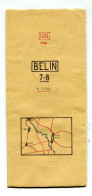 IGN - Carte Topographique - 1:25000 - Belin N° 7-8 - 1966 (couverture Maison) - Cartes Topographiques