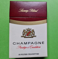 Ancien PAQUET De CIGARETTES Vide - CHAMPAGNE - Vers 1980 - Etuis à Cigarettes Vides