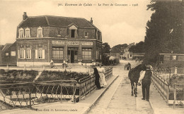 Coulogne * Un Coin Du Village Et Le Pont * Roulotte * Engrais Charbons AU PONT NEUF * Commerce * Villageois - Sonstige & Ohne Zuordnung