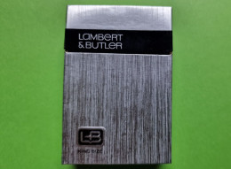 Ancien PAQUET De CIGARETTES Vide - LB LAMBERT & BUTLER - Vers 1980 - Empty Cigarettes Boxes