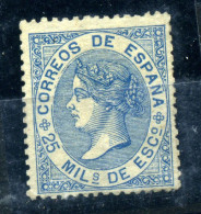 España Nº 97*. Año 1868 - Ungebraucht