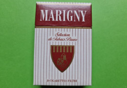 Ancien PAQUET De CIGARETTES Vide - MARIGNY - Vers 1980 - Estuches Para Cigarrillos (vacios)