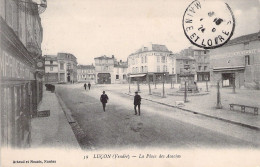 FRANCE - 85 - LUCON - La Place Des Acacias - Carte Postale Ancienne - Lucon