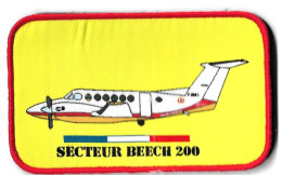 Ecusson SECURITE CIVILE SECTEUR BEECH 200 - Brandweer