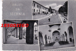 SALUTI DA ISERNIA - MULTIVEDUTE F/GRANDE VIAGGIATA  1958 ANIMAZIONE - Isernia