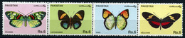 Pakistan 1995 MiNr. 935 - 938 Fauna (XVI) Insects Butterflies 4v MNH** 6.80 € - Pakistan