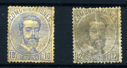 España Nº 121/2. Año 1872 - Neufs