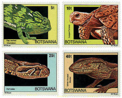 72749 MNH BOTSWANA 1980 REPTILES - Botswana (1966-...)